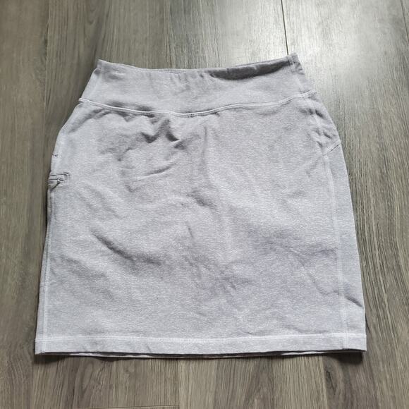 Duluth Trading Skort XS Gray Outdoor Hiking Trail Fishing Camping Athleisure - Picture 1 of 7